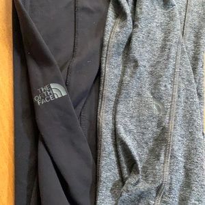 2 pairs of Women’s North Face Side Pocket Leggings